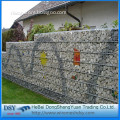 galvanized square welded gabion box/caged wall stone
